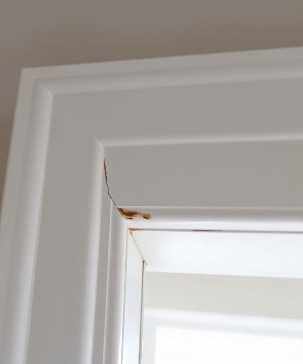 Poor finish to joinery